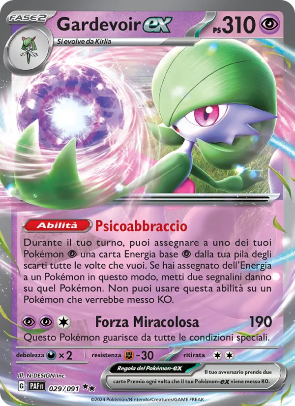 Gardevoir ex (PAF 029)