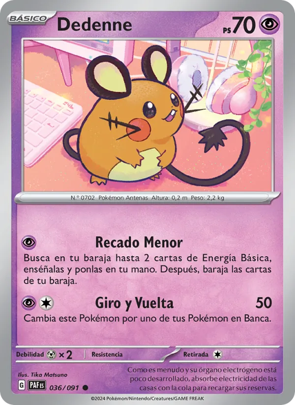 Dedenne (PAF 036)