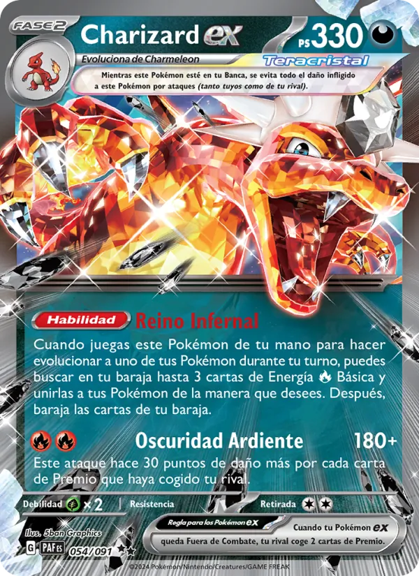 Charizard ex (PAF 054)