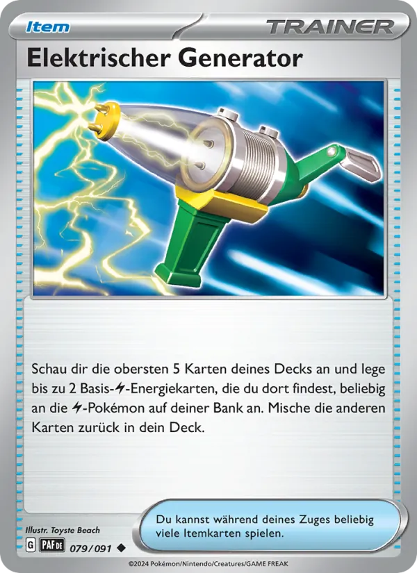 Elektrischer Generator (PAF 079)