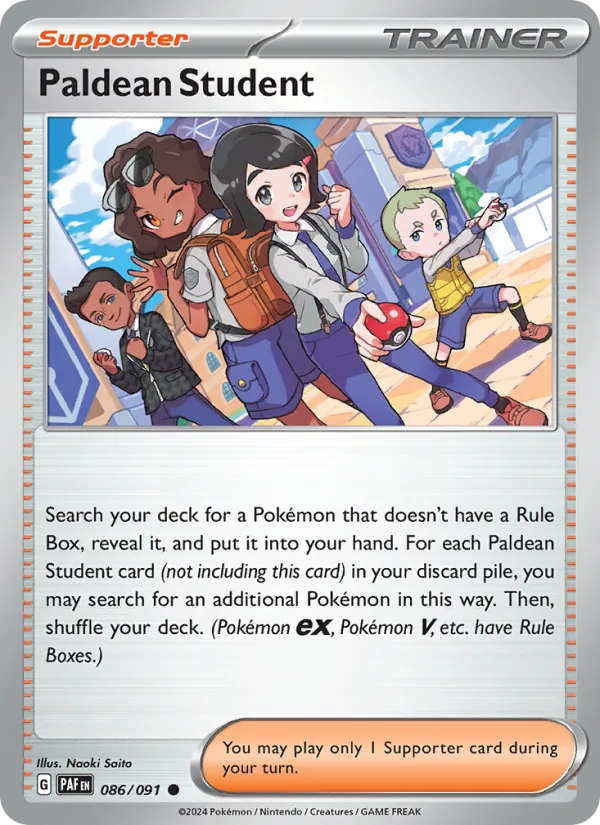 Paldean Student (PAF 086)
