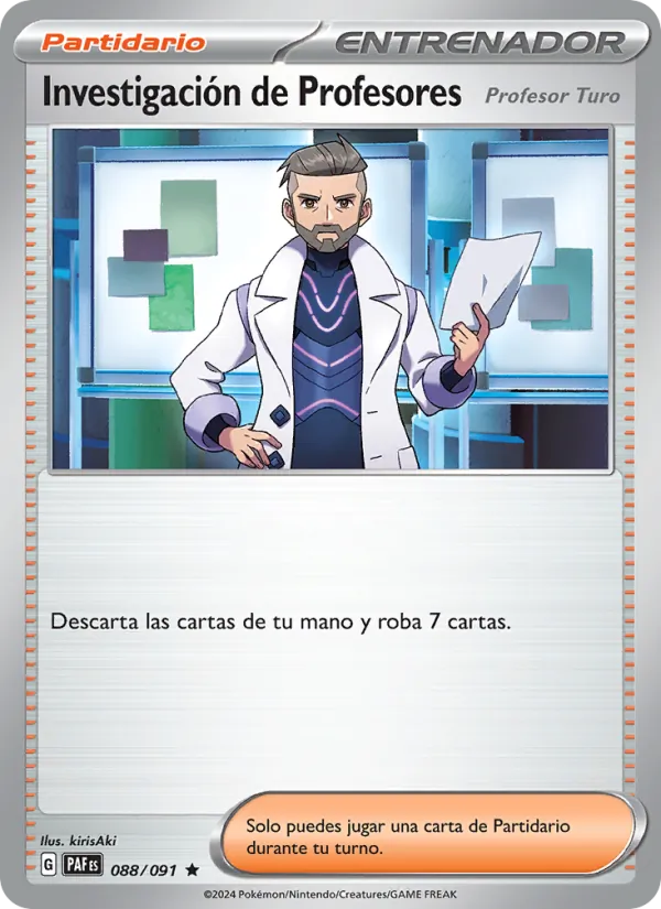 Professor's Research - Professor Turo (PAF 088)