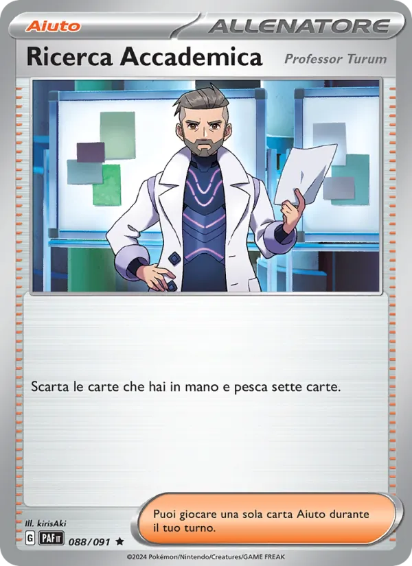 Professor's Research - Professor Turo (PAF 088)