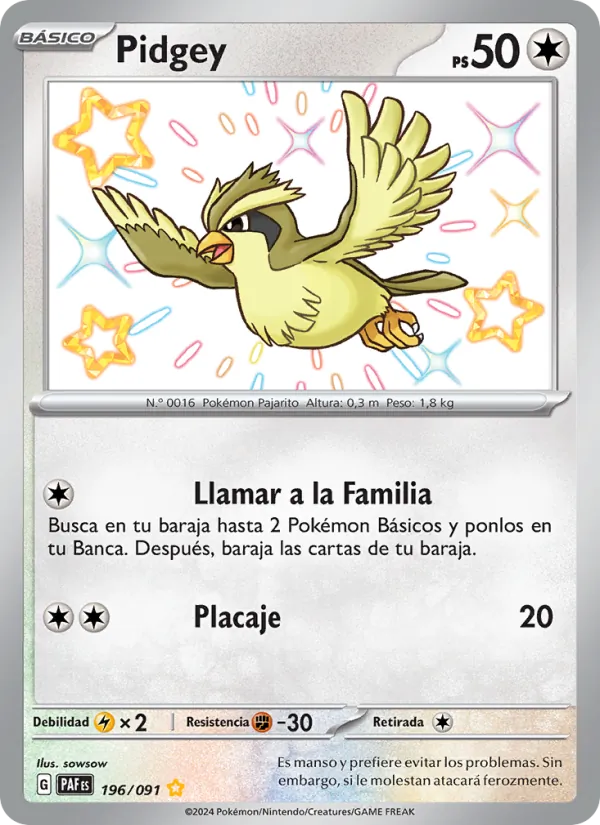 Pidgey (PAF 196)
