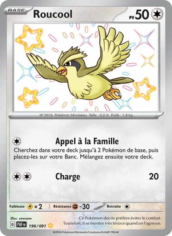 Pidgey (PAF 196)