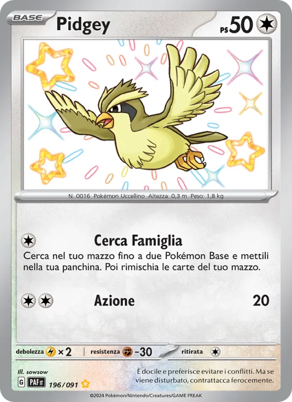 Pidgey (PAF 196)