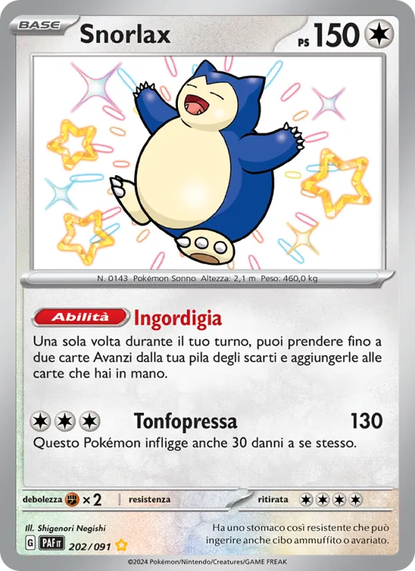 Snorlax (PAF 202)