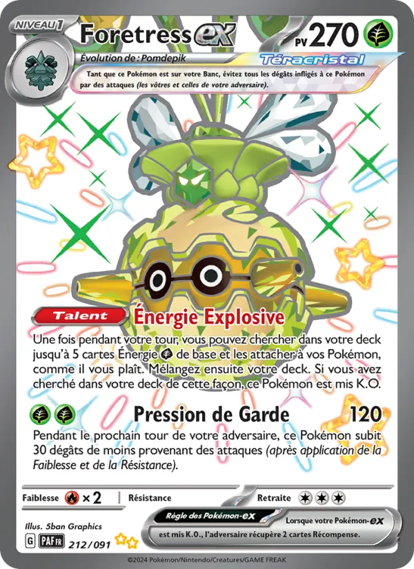 Forretress ex (PAF 212)