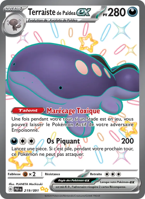 Paldean Clodsire ex (PAF 219)