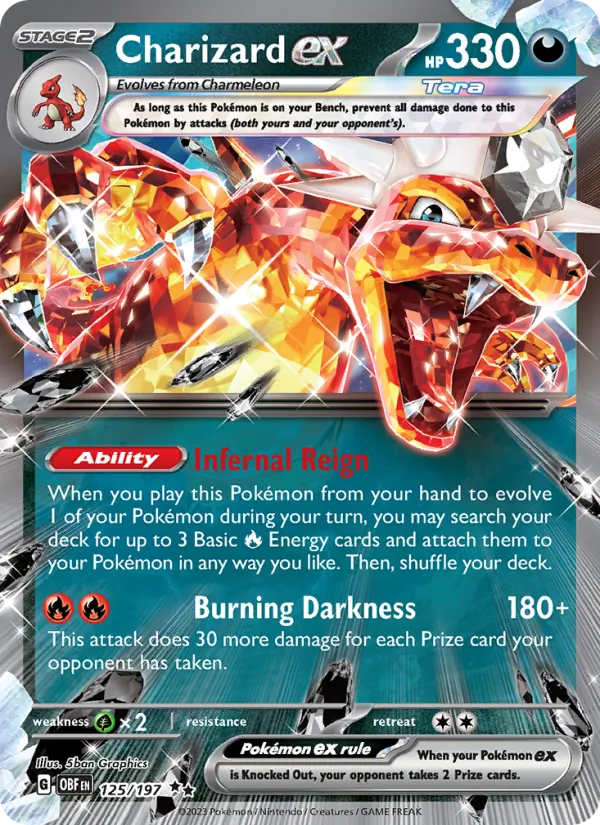 Charizard ex (PPS4 OBF 125)