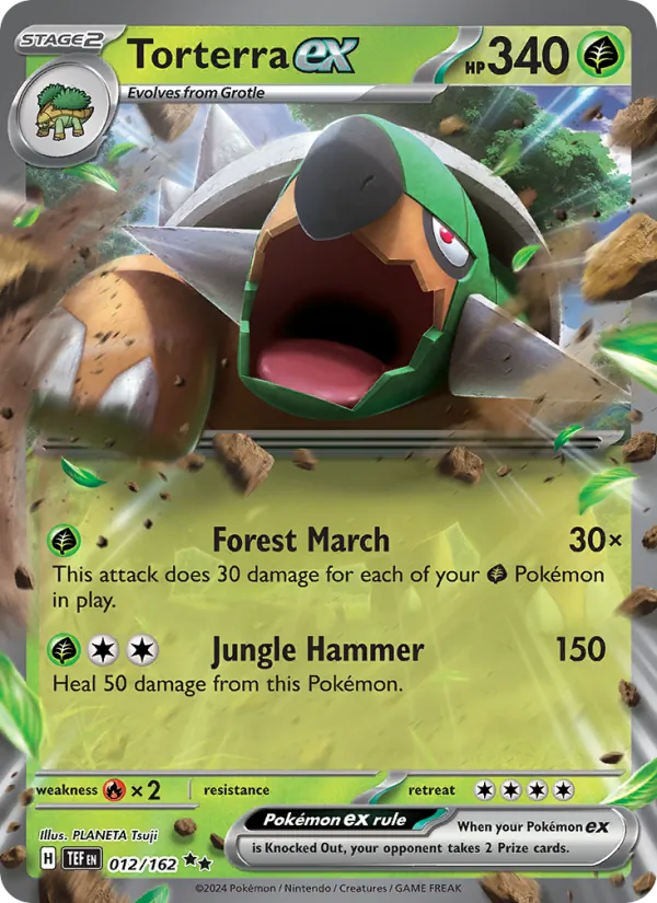 Torterra ex (TEF 012)