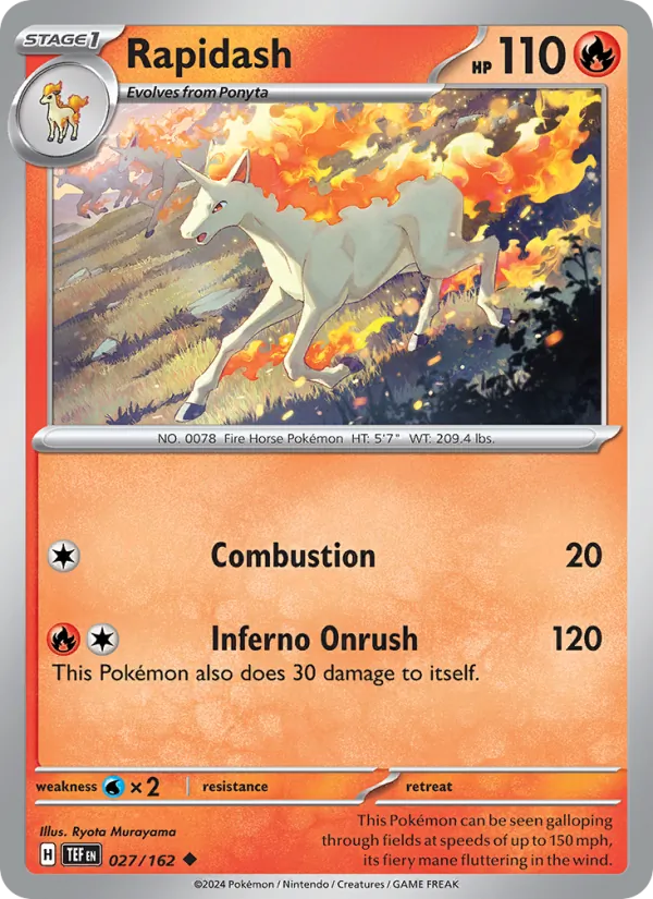 Rapidash (TEF 027)