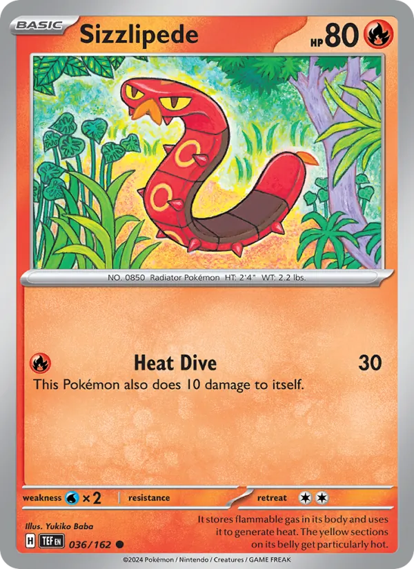Sizzlipede (TEF 036)