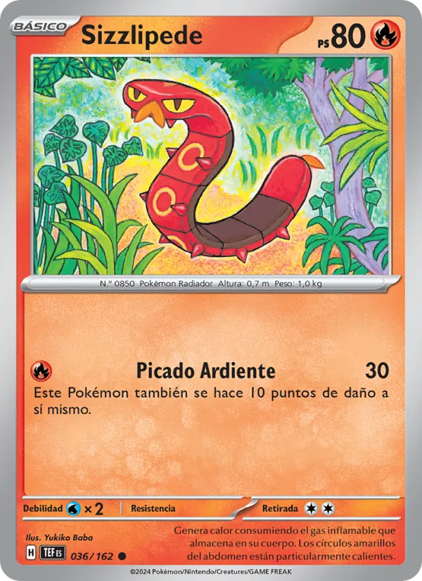 Sizzlipede (TEF 036)