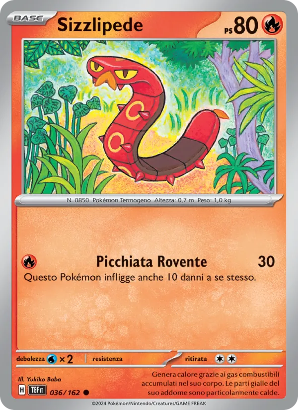 Sizzlipede (TEF 036)