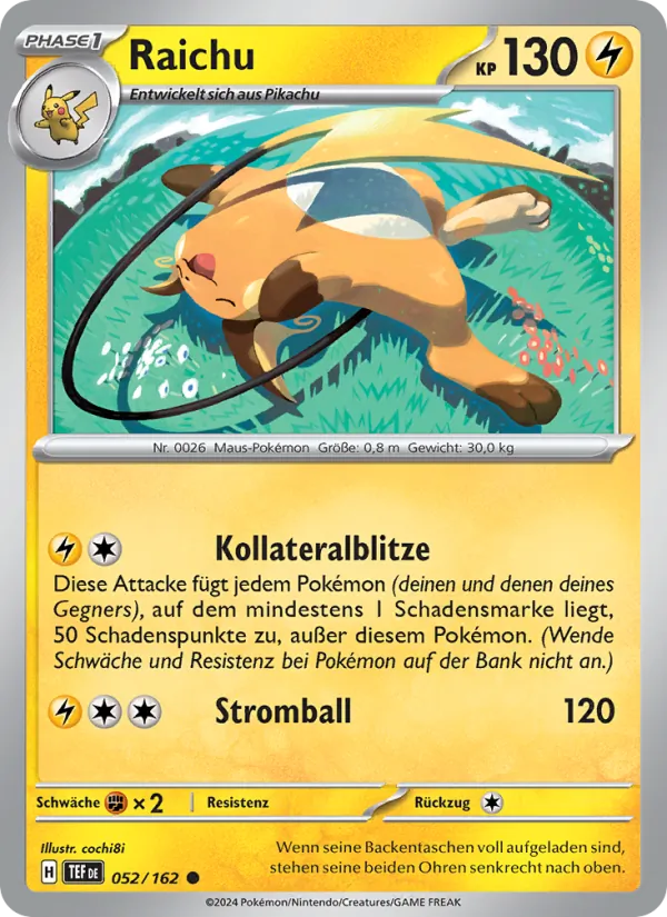 Raichu (TEF 052)