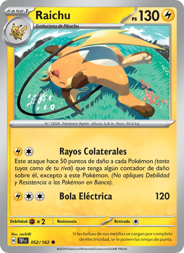 Raichu (TEF 052)