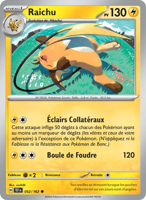 Raichu (TEF 052)