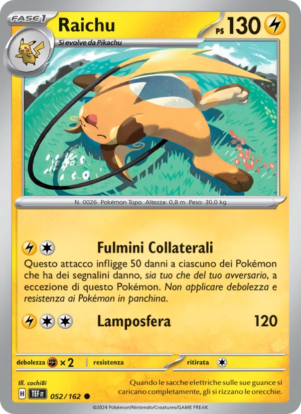 Raichu (TEF 052)