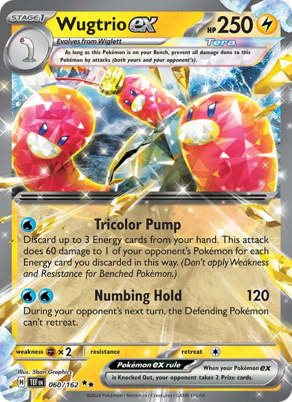 Wugtrio ex (TEF 060)