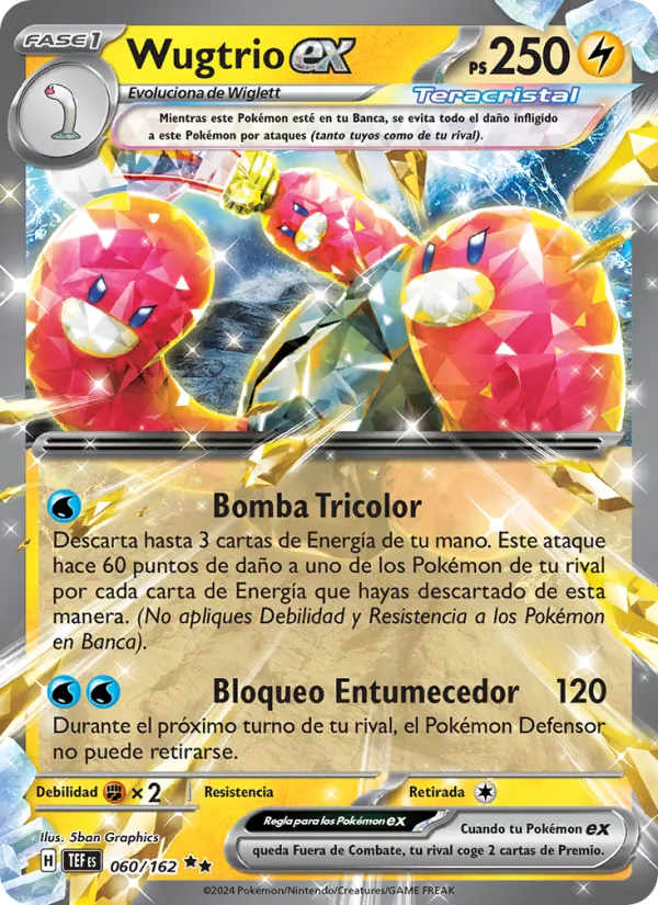Wugtrio ex (TEF 060)