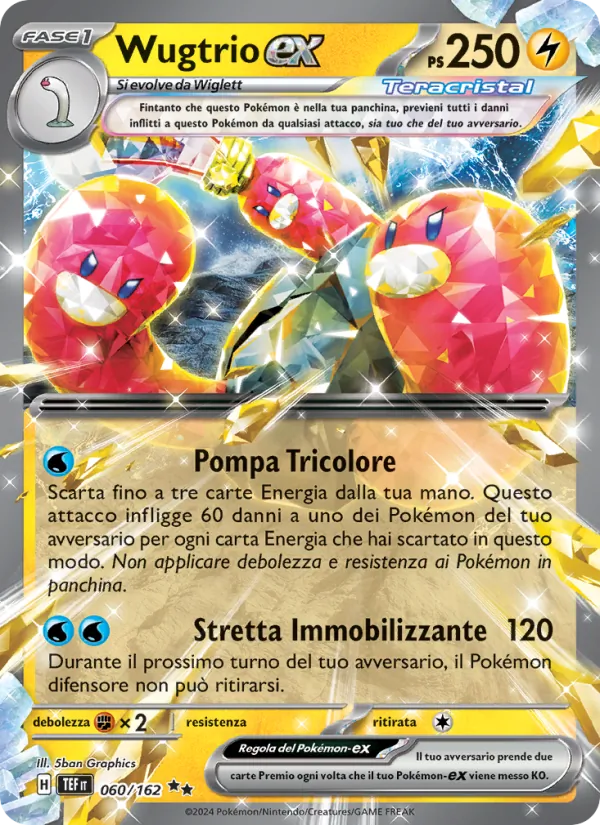 Wugtrio ex (TEF 060)