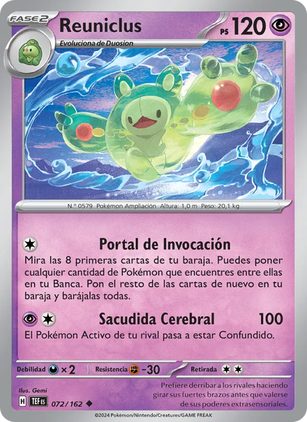 Reuniclus (TEF 072)