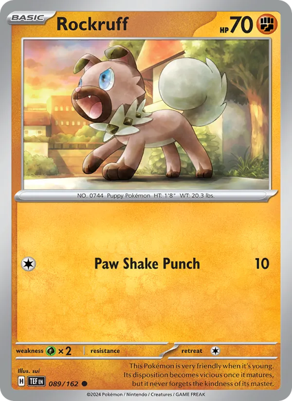 Rockruff (TEF 089)