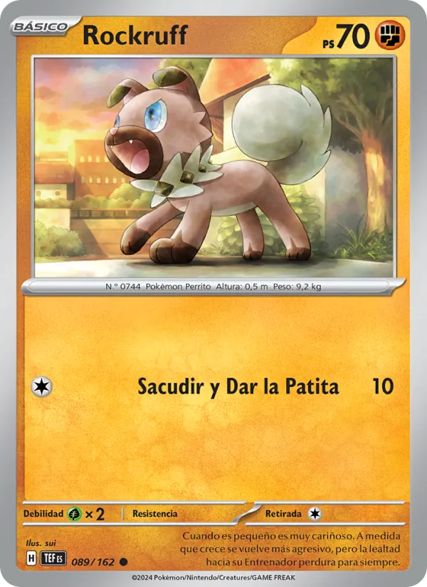 Rockruff (TEF 089)