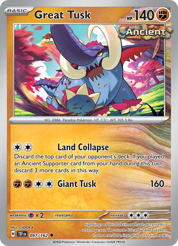 Great Tusk (TEF 097)