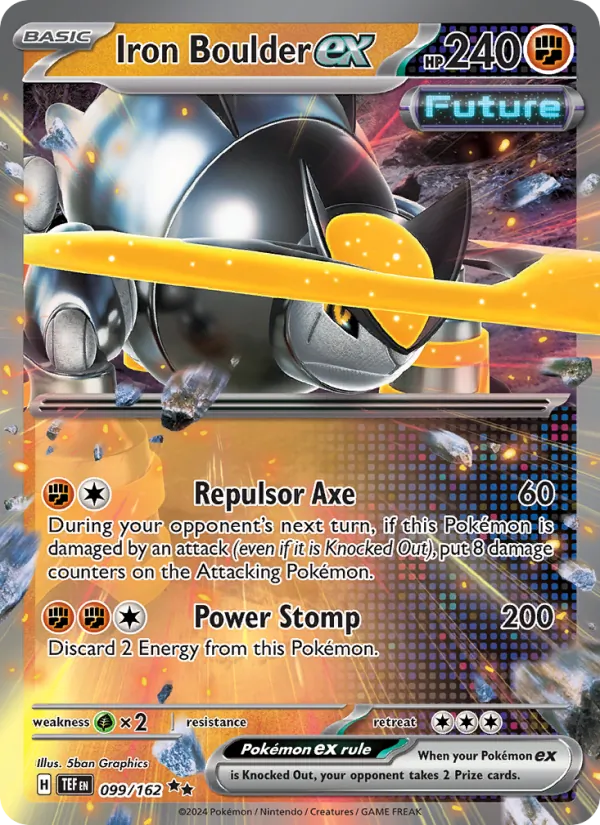 Iron Boulder ex (TEF 099)