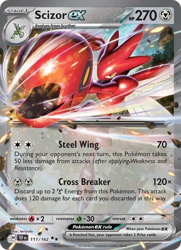Scizor ex (TEF 111)