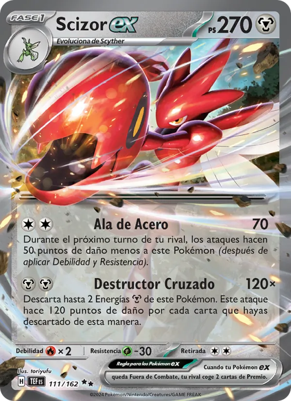 Scizor ex (TEF 111)
