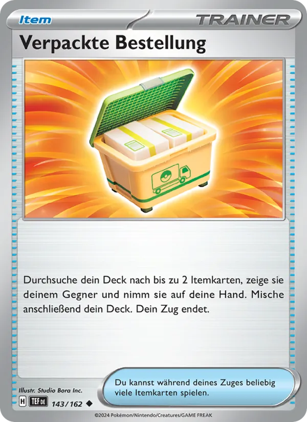Verpackte Bestellung (TEF 143)