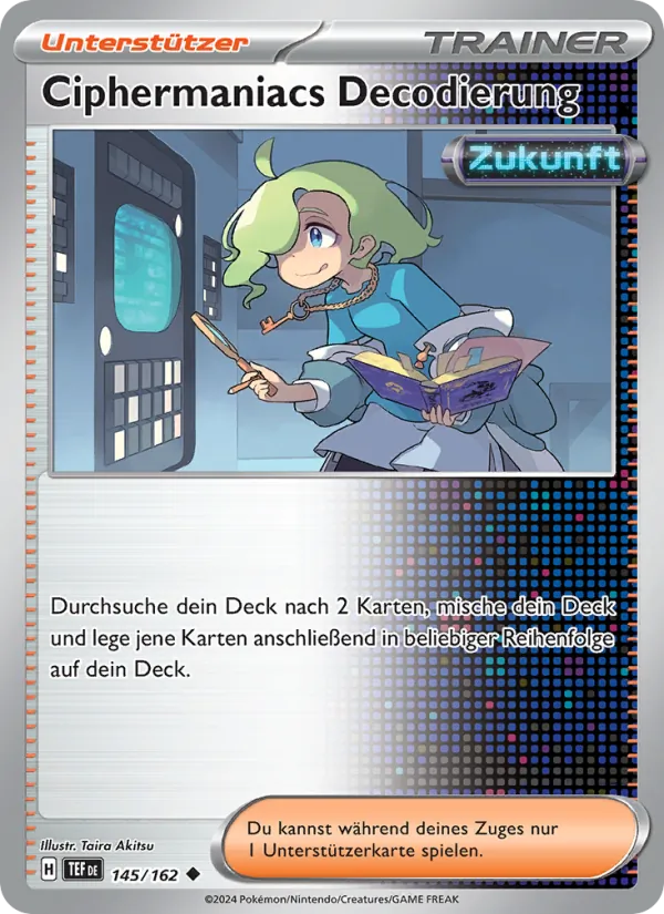 Ciphermaniacs Decodierung (TEF 145)