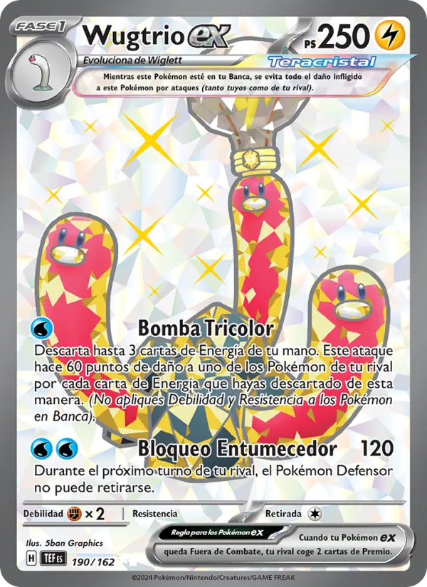 Wugtrio ex (TEF 190)