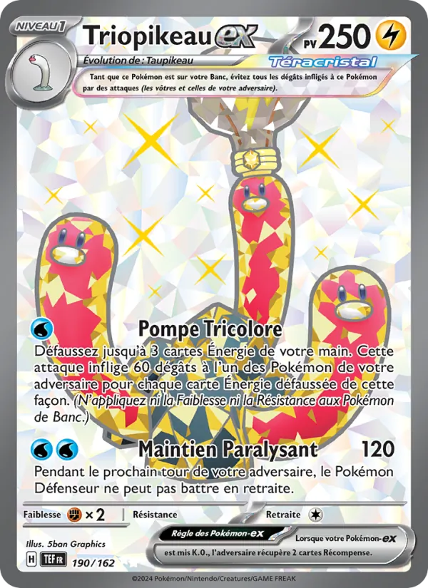 Wugtrio ex (TEF 190)