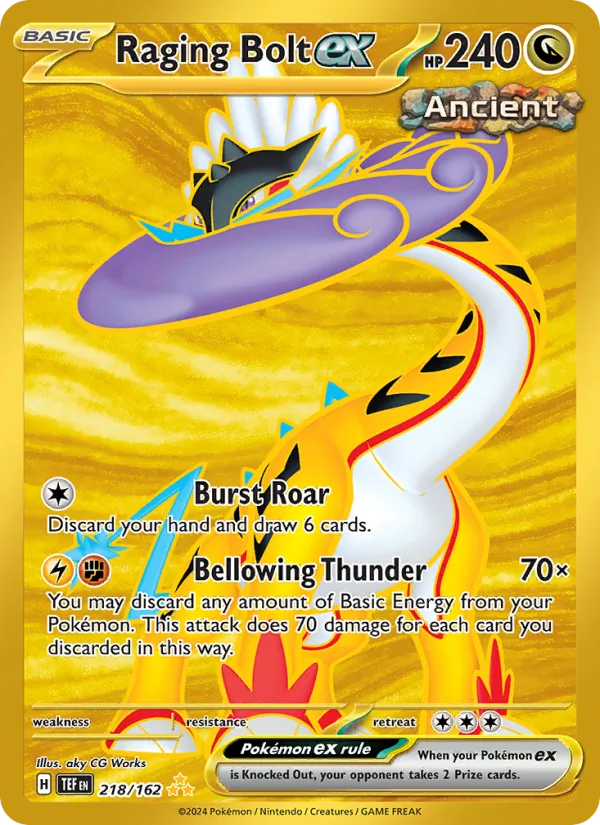 Raging Bolt ex (TEF 218)