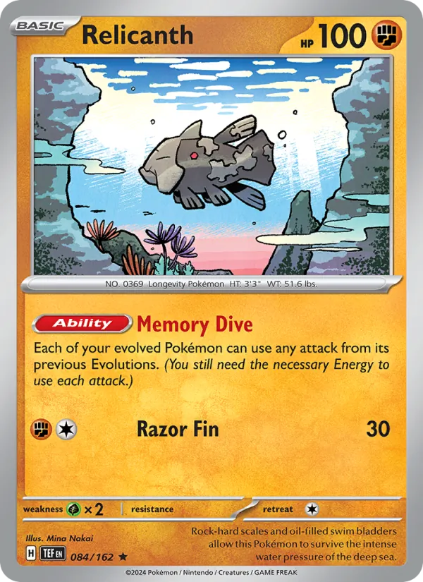Relicanth (TEF 084)
