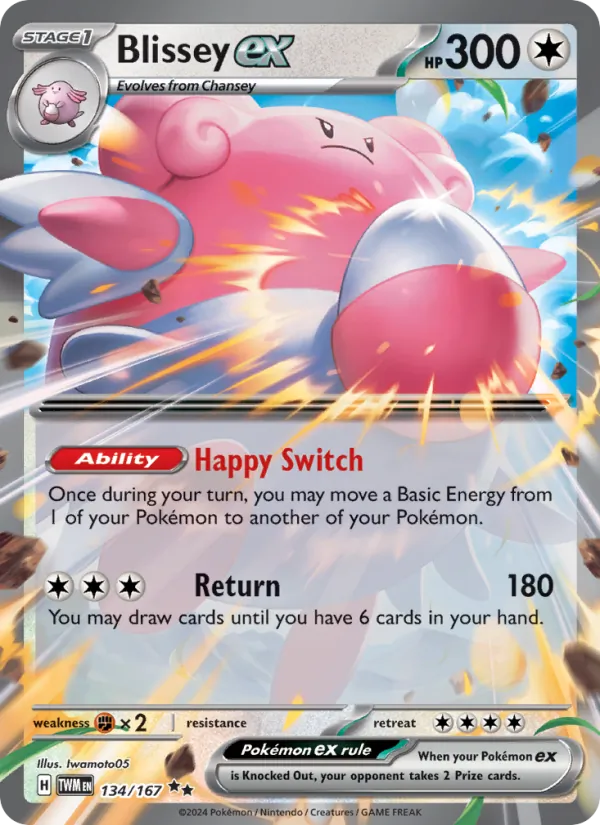 Blissey ex (TWM 134)