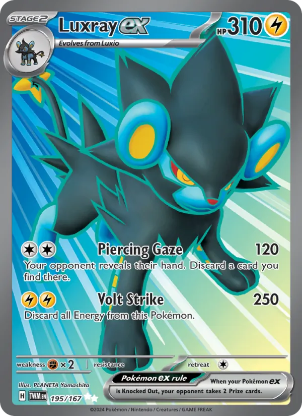 Luxray ex (TWM 195)