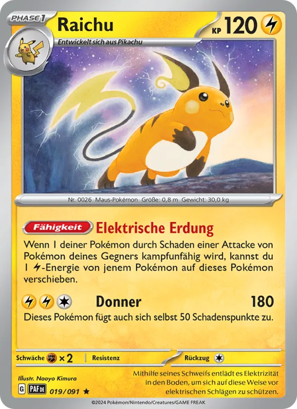 Raichu (PAF 019)