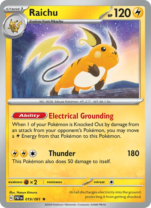 Raichu (PAF 019)