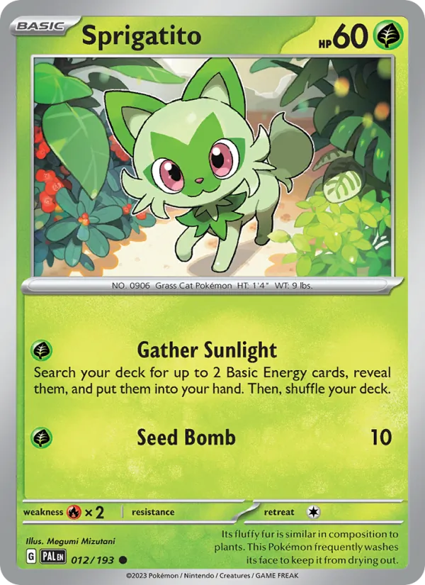 Sprigatito (BOO24 PAL 012)