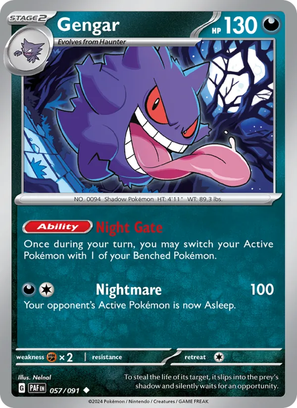 Gengar (BOO24 PAF 057)