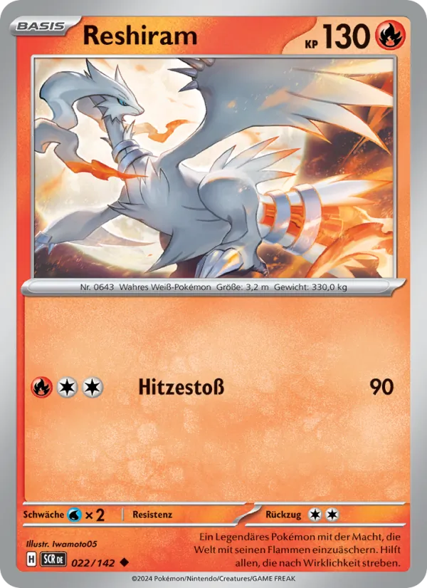 Reshiram (SCR 022)