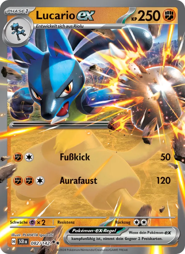 Lucario ex (SCR 082)