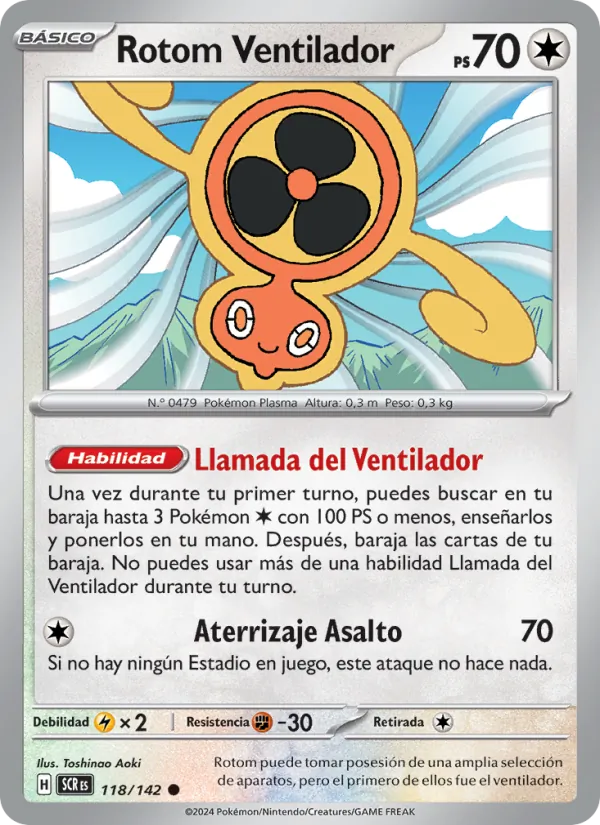 Fan Rotom (SCR 118)