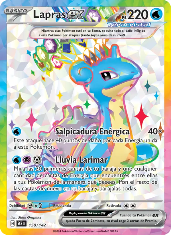Lapras ex (SCR 158)