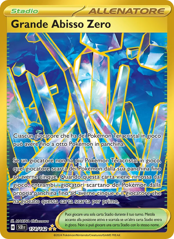 Area Zero Underdepths (SCR 174)